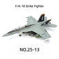 Military Building Blocks Fighter Aircraft A-10 F14 Model Toy for Boys