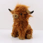 Highland Cow Plush Soft Stuffed Animal Doll Home Decor Toy 29cm