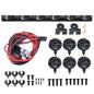 LED Roof Light Spotlight for 1/10 RC Crawler Axial SCX10 TRX4 D90 D110