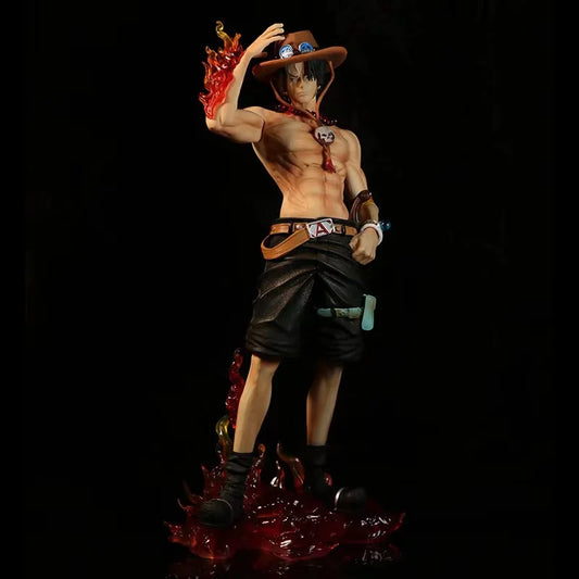 23cm Anime Ace Figure One Piece  Action Figurine PVC Collectible Statue Model Toys Gifts-EXPROTAS
