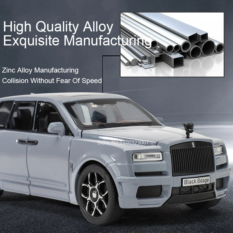 1/32 Cullinan RV Car Diecast Alloy Toy Model Off-road Vehicle for Boys