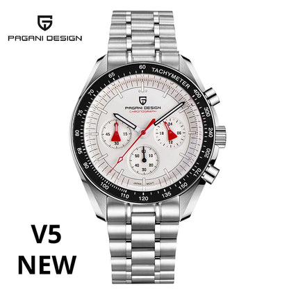 PAGANI DESIGN 2024 New Men's Watches Top Luxury Quartz Watch For Men Auto Date Speed Chronograph AR Sapphire Mirror Wrist watch-EXPROTAS