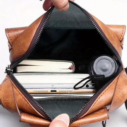 Men's Shoulder Bag Tactical Crossbody Briefcase for Work Laptop