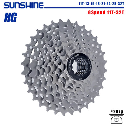 SUNSHINE 8-12 Speed Cassette Freewheel HG Sprocket 32/36/40T for Shimano SRAM