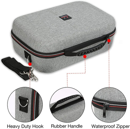 Carrying Storage Case Compatible with Nintendo Switch/Switch OLED Model, Switch Case with Protective Travel Carrying Bag-EXPROTAS