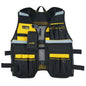 MELOTOUGH Tool Vest Reflective Safety Tool Vest with Removable Phone Holder for Electrician,Carpenter,Construction-EXPROTAS