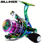 EXPROTAS Spinning Fishing Reel Billings 1000-7000 Series 22LB Drag Metal