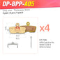 SRAM Code R RSC Avid Code All-Metal Brake Pads JSHOUBIKE Brass Powder