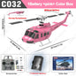 C032 RC Helicopter 2.4G 6CH Brushless Gyro Altitude Hold Optical Flow Drone Toy
