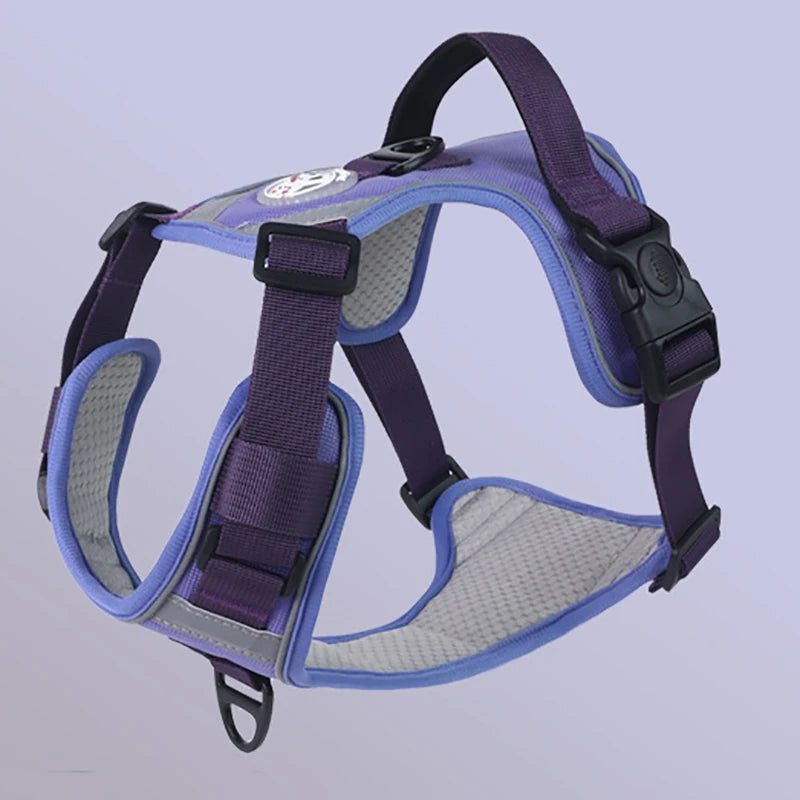 Reflective Dog Harness Adjustable Vest with Handle for Small to Large Dogs