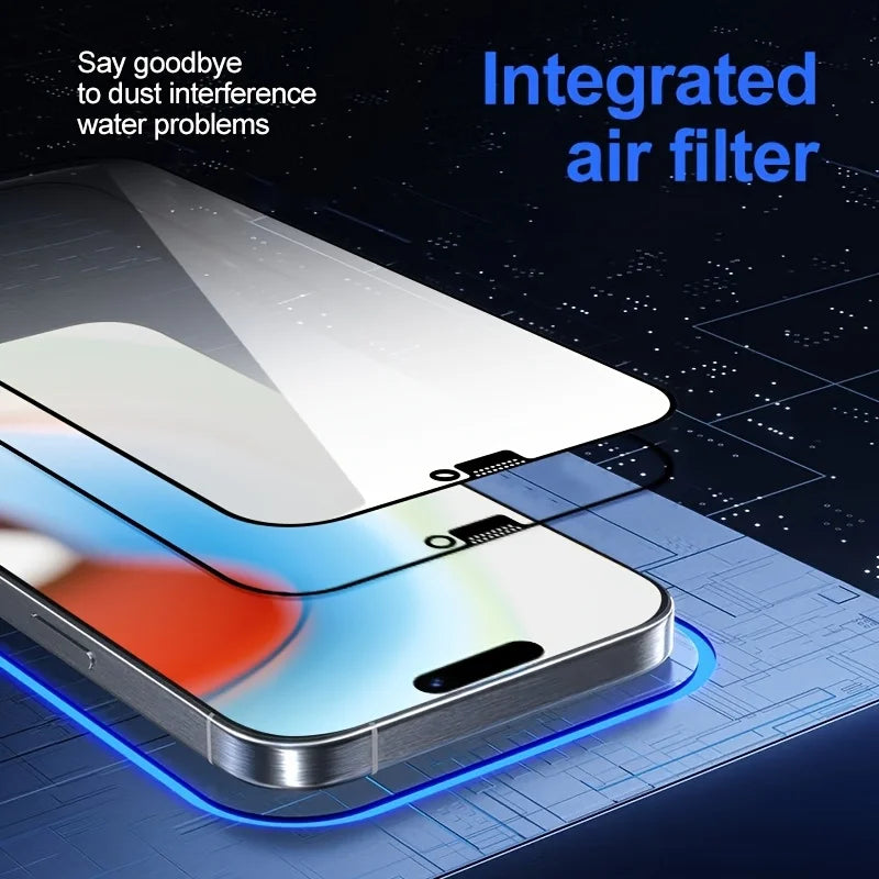 Tempered Glass Screen Protector for iPhone 16 15 17 18 Plus XR 14 13 12