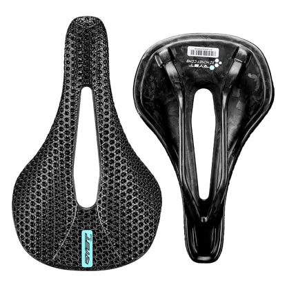 RYET 3D Printed Bike Carbon Saddle 140mm 143mm Super Light Road MTB Racing Saddles Bicycle Seat Cushion Cycling Seating Parts-EXPROTAS