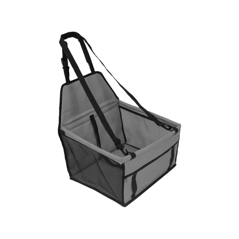 Dog Car Seat Cover Hammock Foldable Pet Basket Harness Travel Safety