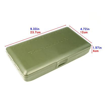 Hirisi Carp Fishing Organizer Box, Portable Tackle Storage w/ 27 Magnetic Grids