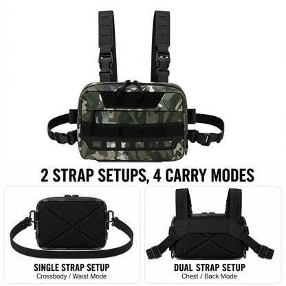 Fishing Waist Bag Waterproof Outdoor Tackle Pack for Hiking Camping