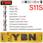 YBN Bike Chain 8–12 Speed MTB Road 116/126 Links Compatible Shimano XT - EXPROTAS