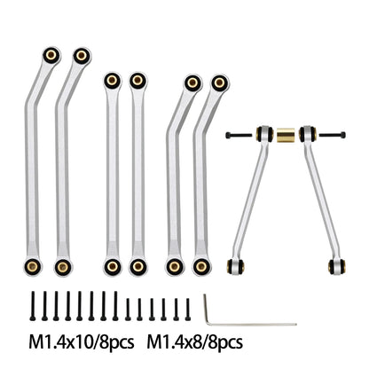 1/24 RC Crawler Metal High Clearance Chassis Link Set for Axial SCX24 - EXPROTAS