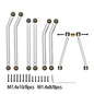 1/24 RC Crawler Metal High Clearance Chassis Link Set for Axial SCX24 - EXPROTAS