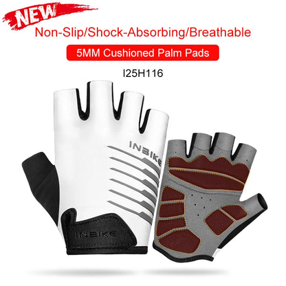 Half Finger Cycling Gloves Shockproof Gel Pad for MTB Gym Fitness