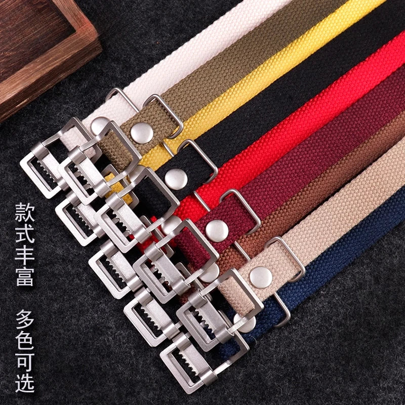 22mm Watch Strap Nato for Rolex Submariner Vintage Military Canvas