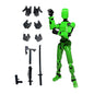 Action Doll Titan T13 Mobile Transformation Robot Toy for Kids