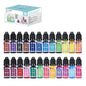 Soy Wax Candle Dye Liquid Pigments 24 Colours for Candle Making Supplies
