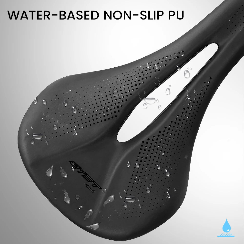 RYET 3D Printed Carbon Saddle 140/143mm Super Light Road MTB Bike Seat