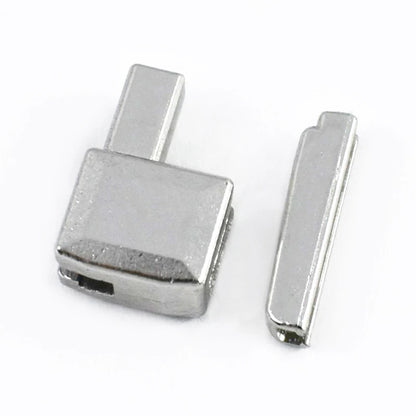 10/20/50Sets 3# 5# 8# 10# 10Sets Single Open Slider Plug Accessories Insert Box Pin Retainer for Metal Zipper Replacement Kit