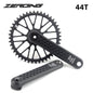 ZEROING Road Folding Bicycle Crankset 10/11/12speed Single Chainring 40/42/44/46/48T With Bracket Bottom BSA For Gravel Bike-EXPROTAS