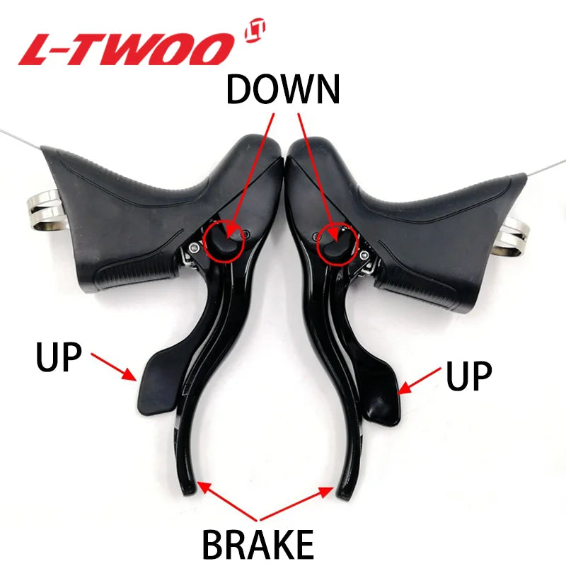 Road Bike Shifter Brake Levers LTWOO R9 R7 R5 R3 R2 2x7-11 Speed
