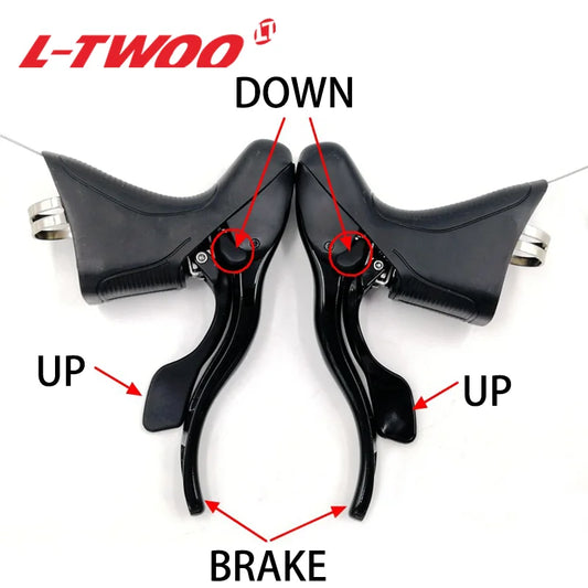 Road Bike Shifter Brake Levers LTWOO R9 R7 R5 R3 R2 2x7-11 Speed