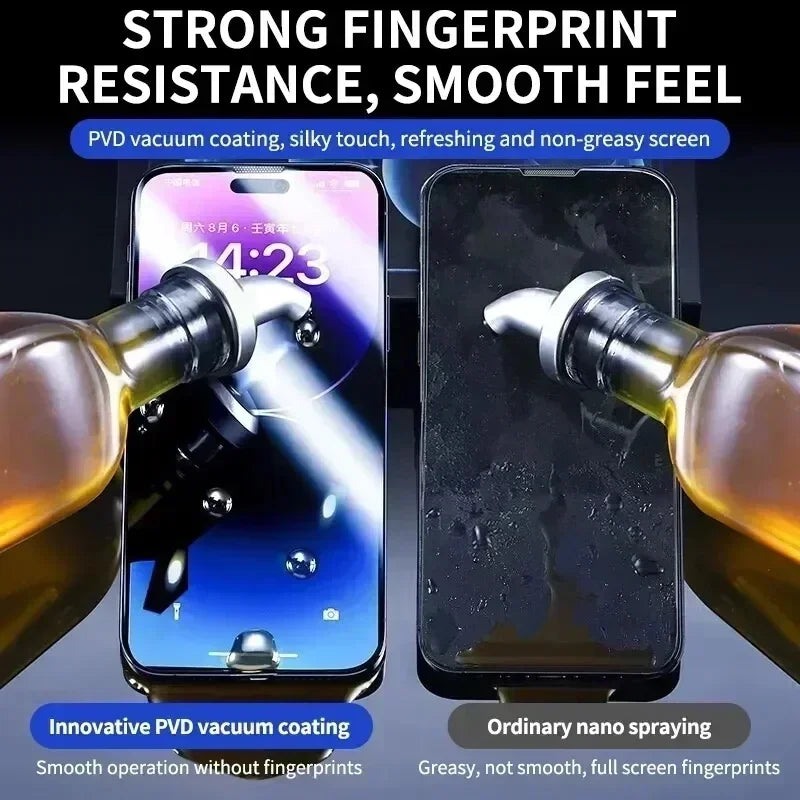 Screen Protector for iPhone 14 15 16 17 18 Pro Max Easy Install Glass