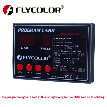 Flycolor Brushless ESC 50A–150A 2–6S LiPo BEC 5.5V/5A for RC Boat Model