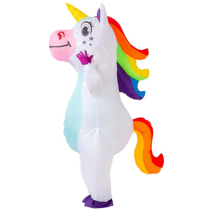 Unicorn Inflatable Costume Adult Fancy Dress Party Cosplay Blow Up 200cm