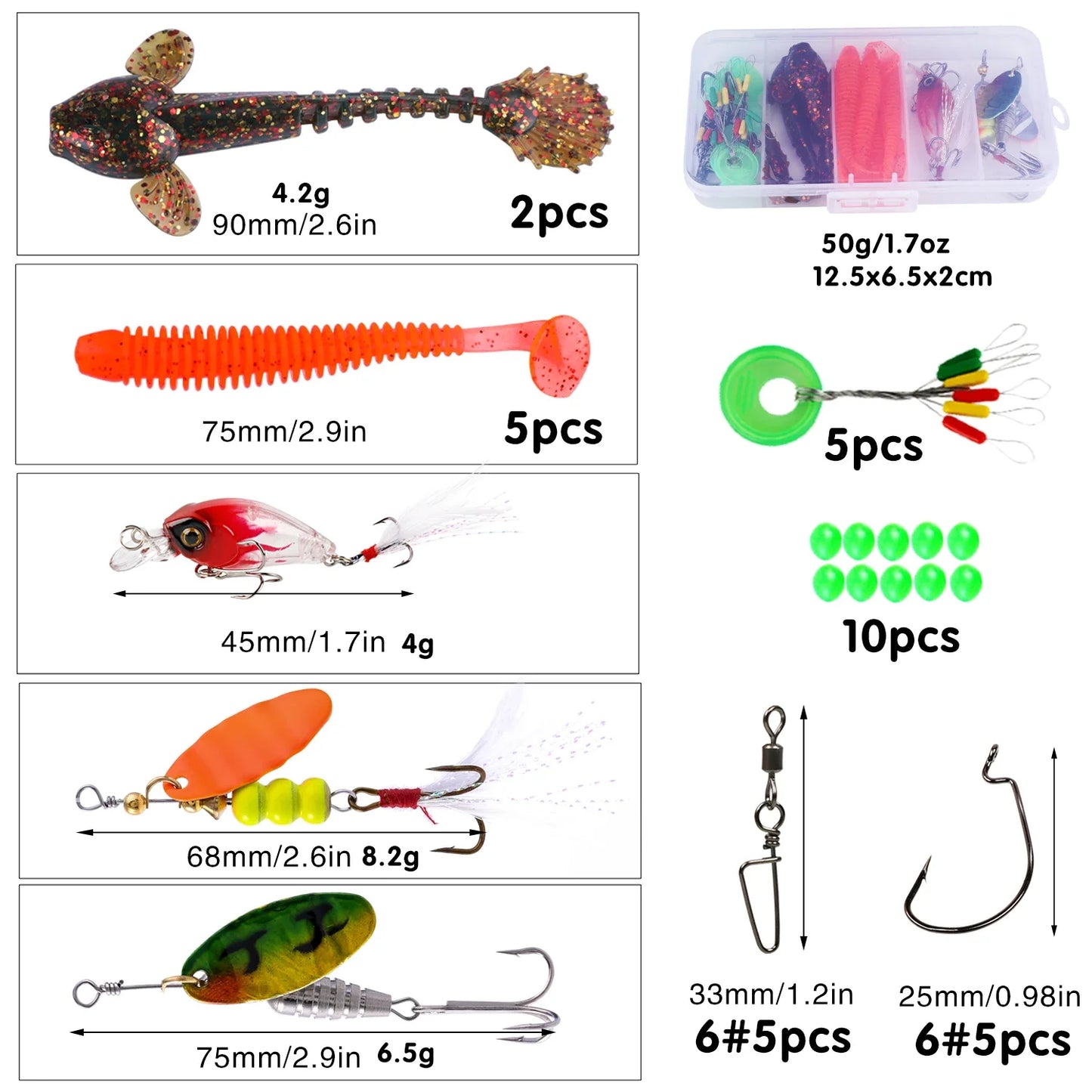 1.8-2.4m Telescopic Rod Reel Set Sougayilang 7.2:1 Freshwater Fishing Kit
