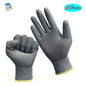10-50 Pairs Safety Work Gloves PU Coated Nylon Gardening Builders Grip