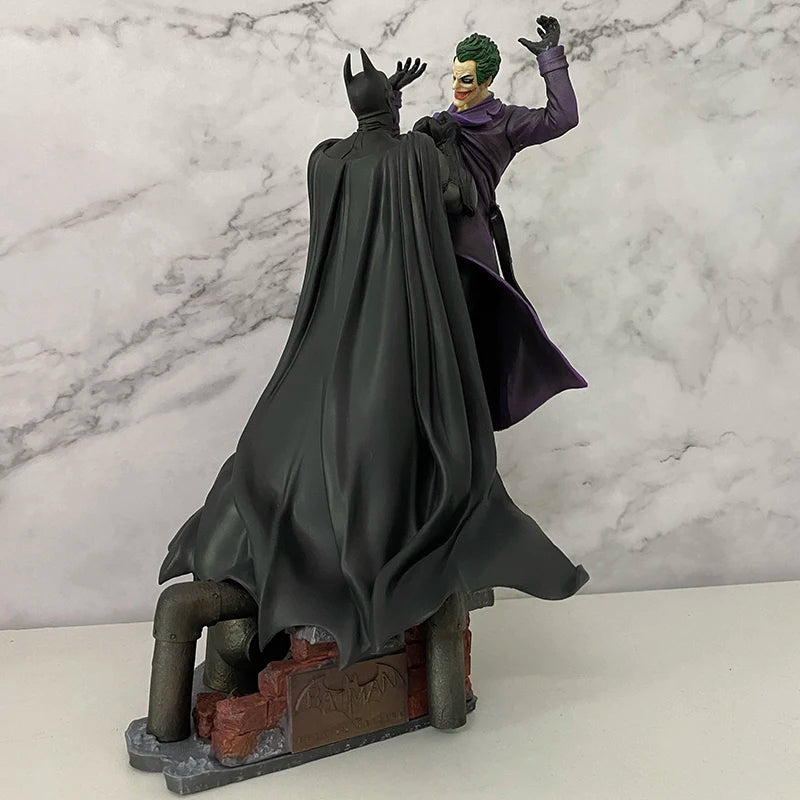 Batman VS Joker Action Figure Arkham Comic Anime Bruce Wayne Joker Figure With Base Big Statue Collection Model Halloween Gifts-EXPROTAS