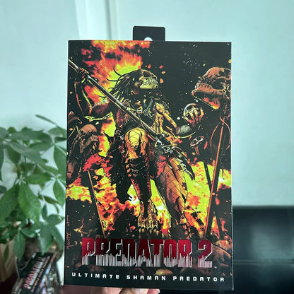 NECA Shaman Predator Ultimate Armored Lost Warrior Jungle Hunter Thermal Vision Fugitive Predator Action Figure Model Toys Gifts-EXPROTAS