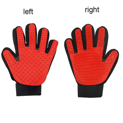 Pet Grooming Glove Deshedding Hair Remover Massage Brush for Dog Cat