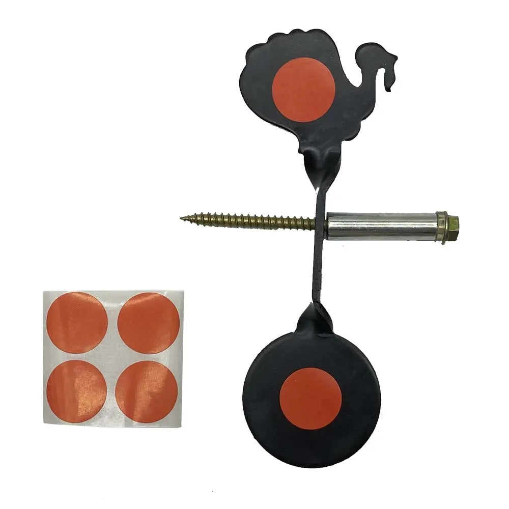 Steel Plinking Spinner Target 5 Animal Options for Slingshot Air Gun