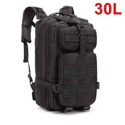 30/50L Tactical Backpack Survival Bag for Outdoor Hiking Hunting EDC