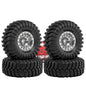 1.3 Crawler Wheel Tire Set 4PCS for 1/18 TRX4M SCX24 RC Vehicles