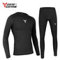 Quick Dry Motorcycle Base Layer Set MOTOCENTRIC Mens Tops Pants Long Johns