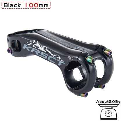 KRSCT -20° MTB Bicycle Stem 3D Forged High Strength 31.8mm 70–100mm