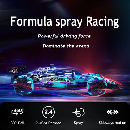 ZWN F1 RC Drift Car With Music Led Lights 2.4G Glove Gesture Radio Remote Control Stunt Cars 4WD Electric Children Toy vs Wltoys-EXPROTAS