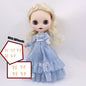 ICY DBS Blythe Doll White Skin Joint Body Colourful Hair Matte Face DIY Dress Up