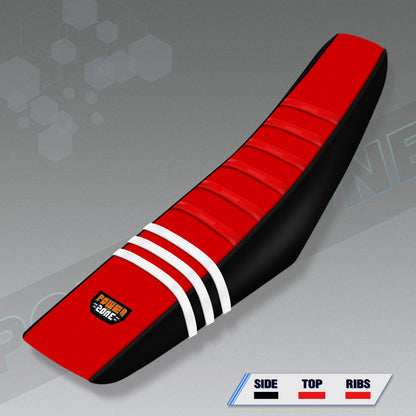 Soft Waterproof Ribbed Gripper Seat Cover for SXF EXC KXF CRF by Powerzone