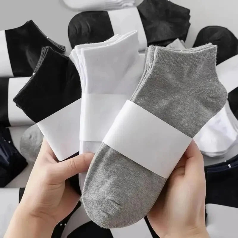 5/10-Pack Unisex Comfort-Fit Ankle Socks Lightweight Breathable Sports Wear