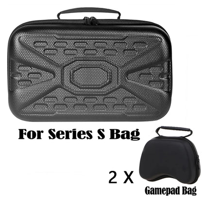 Hard Carrying Case For Xbox Series S Console Controller Accessories Travel Bag