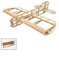 Balsa Wood Airplane 600mm Wingspan Model for Beginners